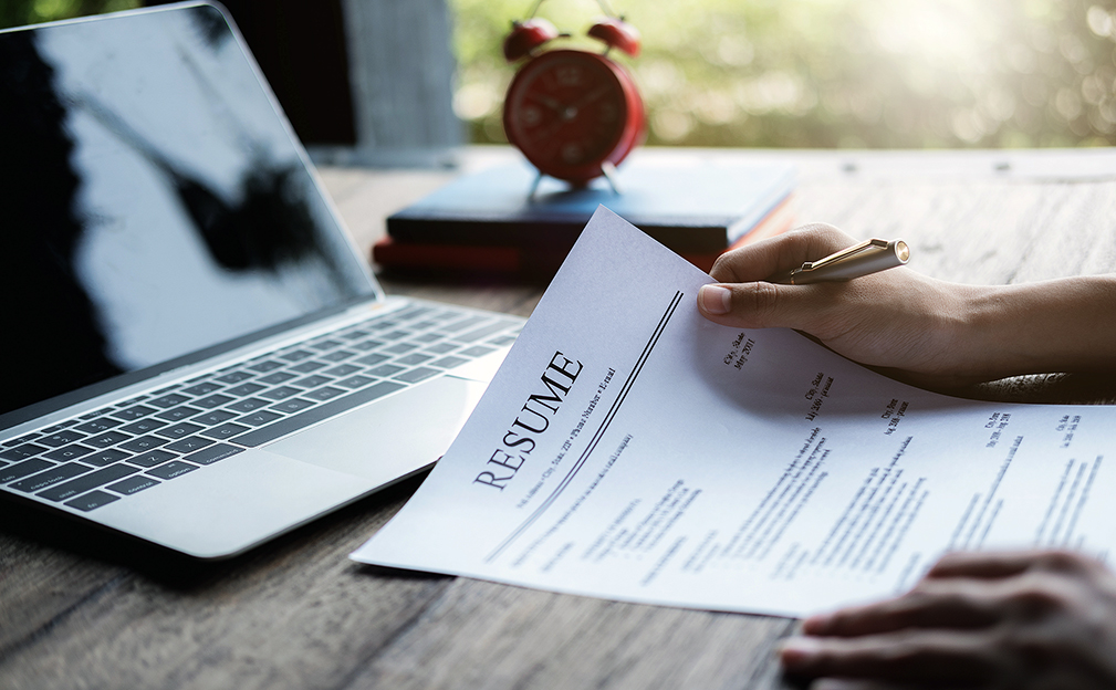 Resume writing image